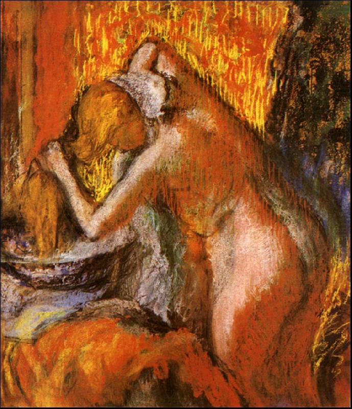 Apres le Bain, Edgar Degas